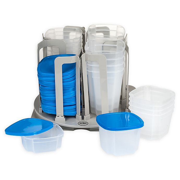 Chef Buddy Swirl Around 49 Piece Storage Organizer | Bed Bath & Beyond | Bed Bath & Beyond