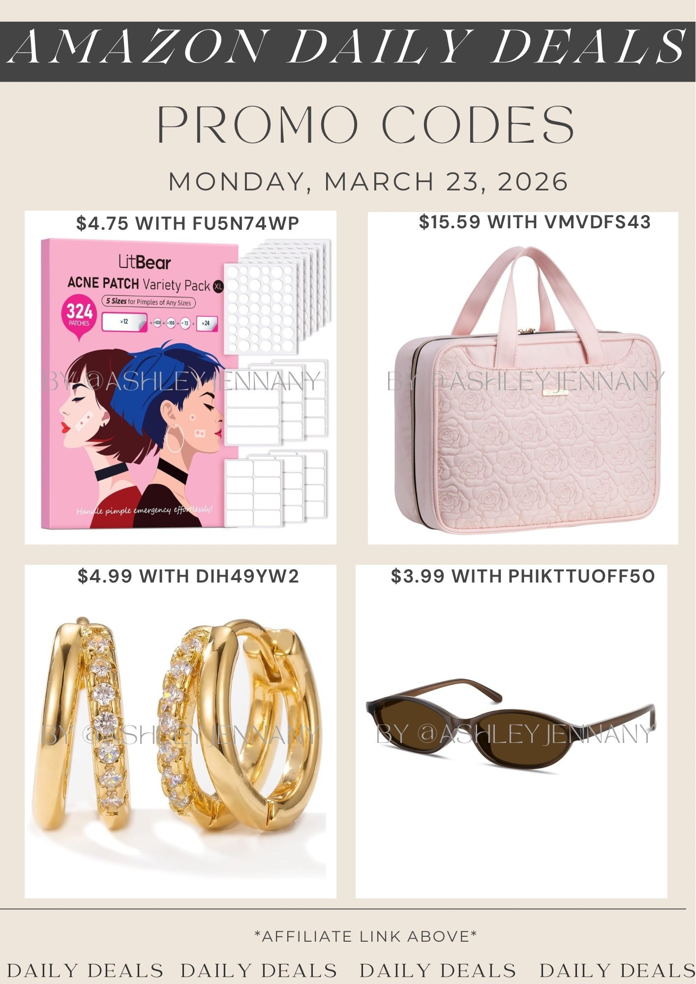 Amazon deals  

#LTKSaleAlert #LTKTravel #LTKBeauty