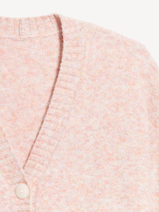 Slouchy Wool-Blend Cardigan Sweater | Old Navy (US)