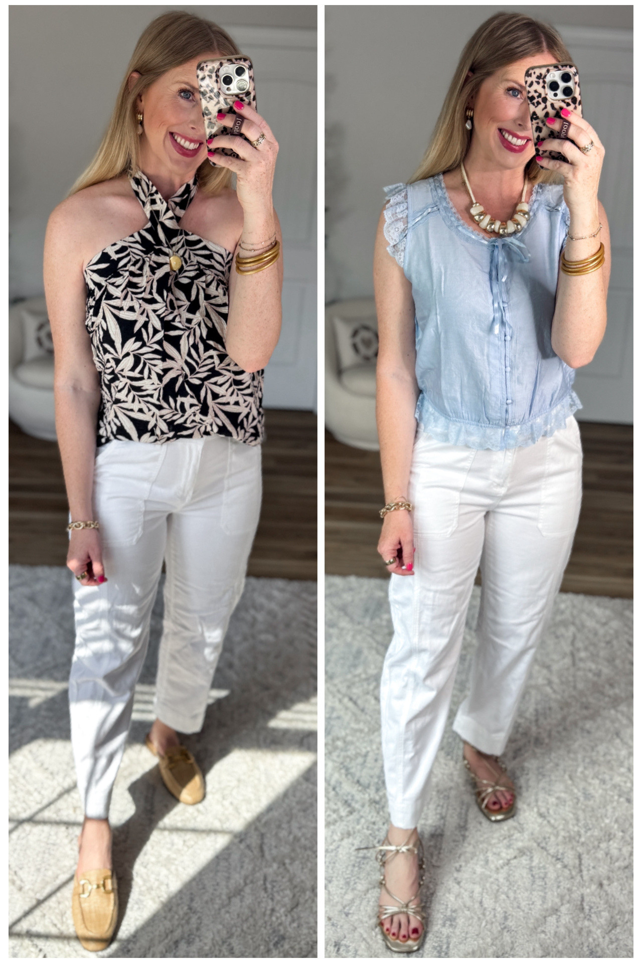 2 ways to style these white jeans from Walmart!

#LTKootd #LTKmomlife