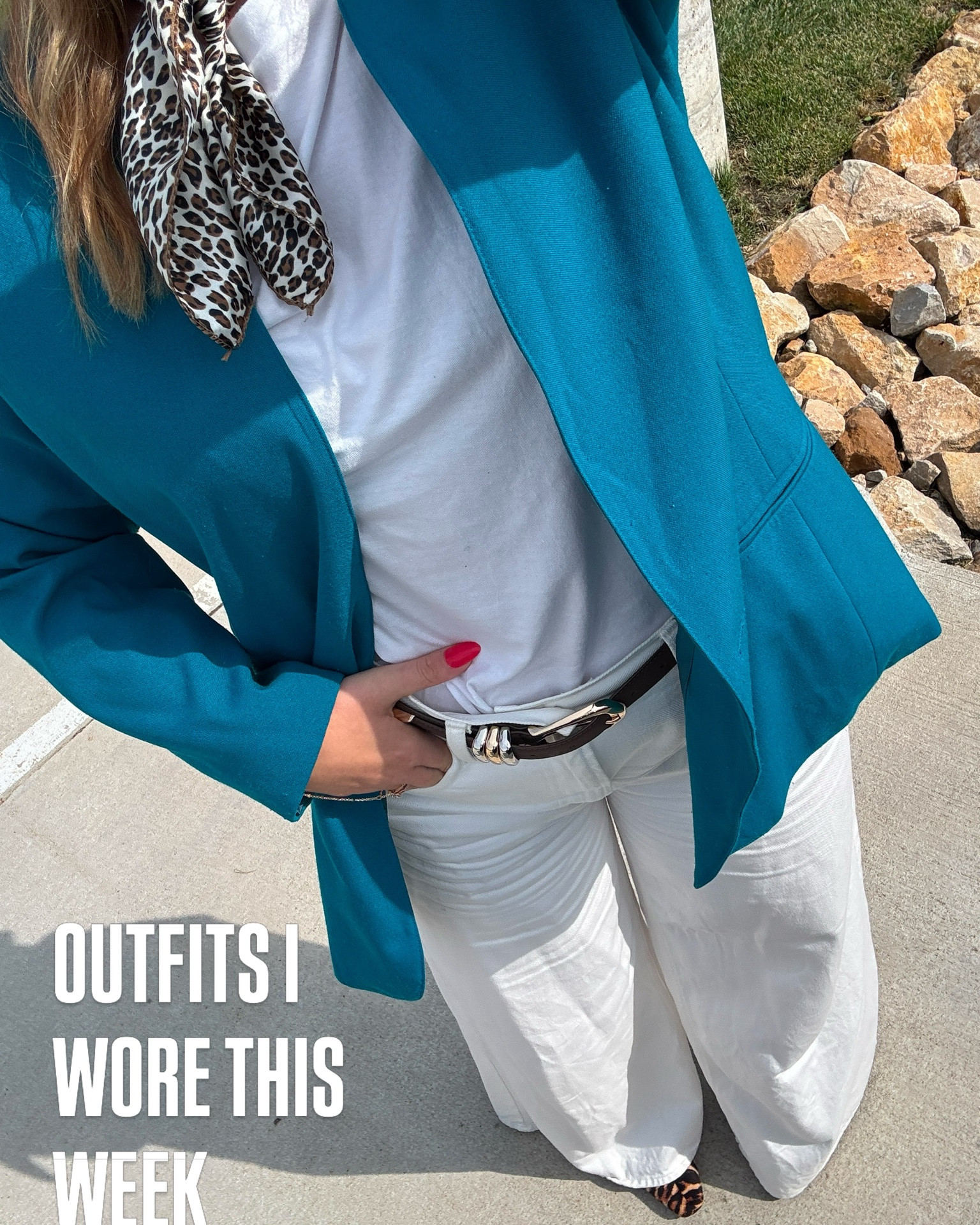 tuesday - blazer thrifted
wednesday - blazer thrifted
thursday - tie thrifted & shoes old target
friday - duster thrifted  

 #LTKdayinmylife #LTKgrwm #LTKootd