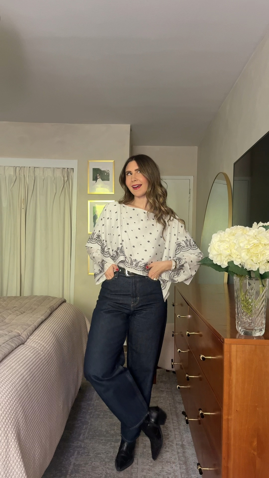 Get ready with me! Loving this new top from HM - so chic! 

#LTKootd #LTKgrwm