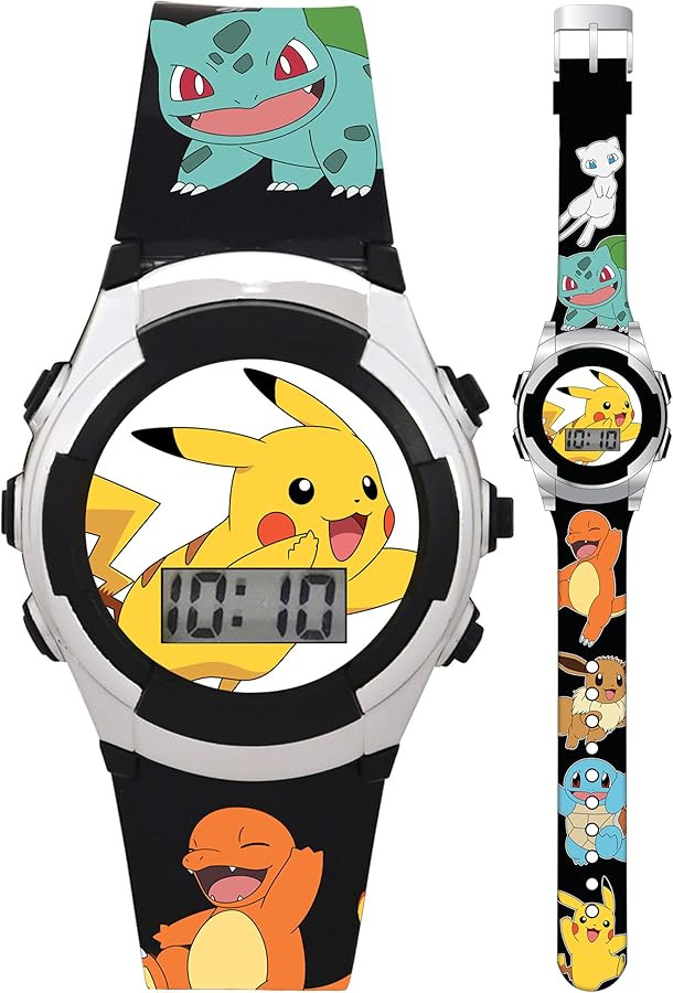 Accutime Kids Pokemon Digital LCD Quartz Watch for Boys, Girls, and Adults All Ages | Amazon (US)