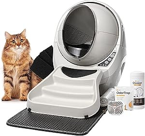 Whisker Litter-Robot 3 Connect Pro Bundle (Beige) Includes Litter-Robot 3, Litter Trap Mat, Fence... | Amazon (US)