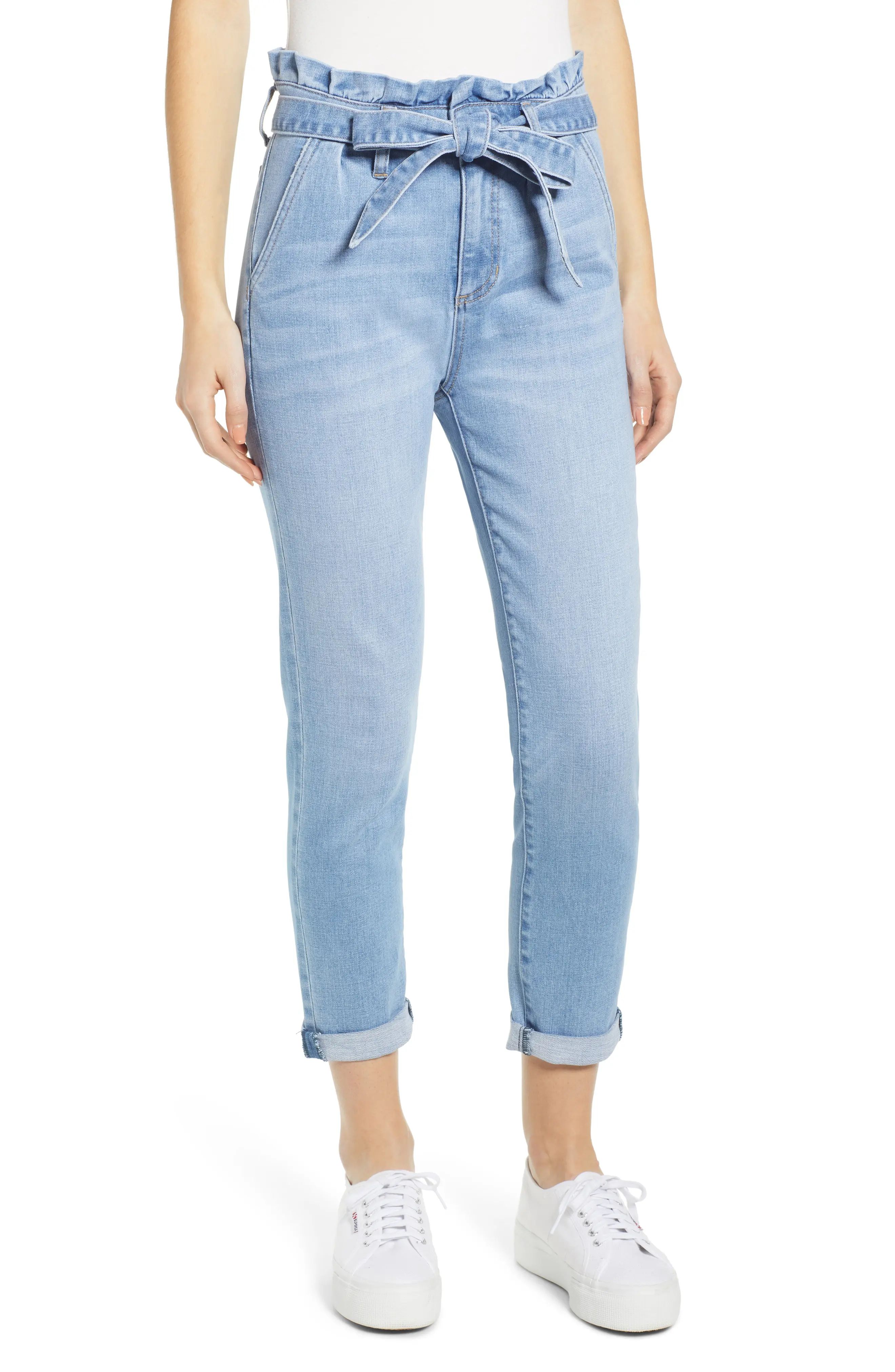 Paperbag Waist Skinny Jeans | Nordstrom