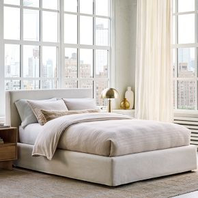 Haven Slipcover Bed | West Elm (US)