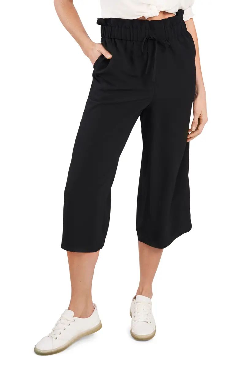 CeCe Tie Waist Crop Pants | Nordstrom | Nordstrom