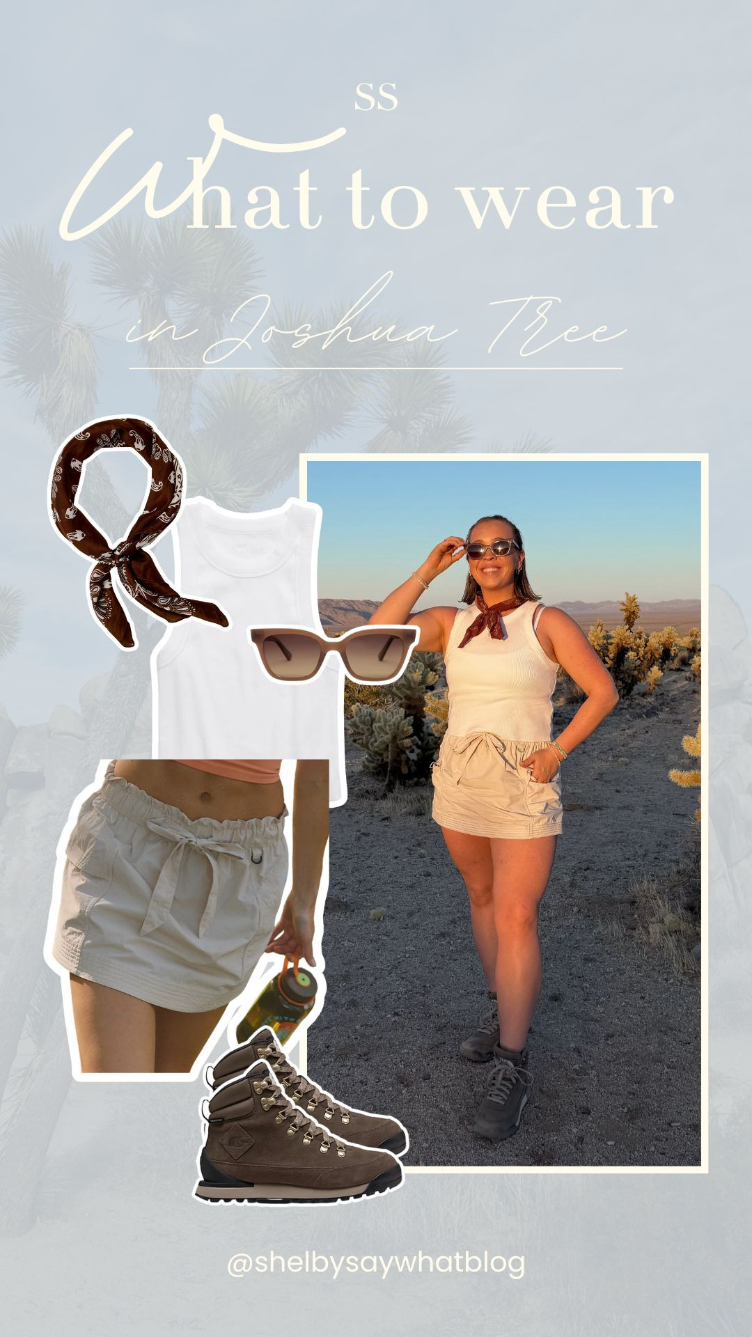 Hiking Travel Outfit of the Day 🥾🏜️ Wearing a medium skirt! Size 8/10 | M\L | 5’4” 

 #LTKActive #LTKMidsize #LTKTravel