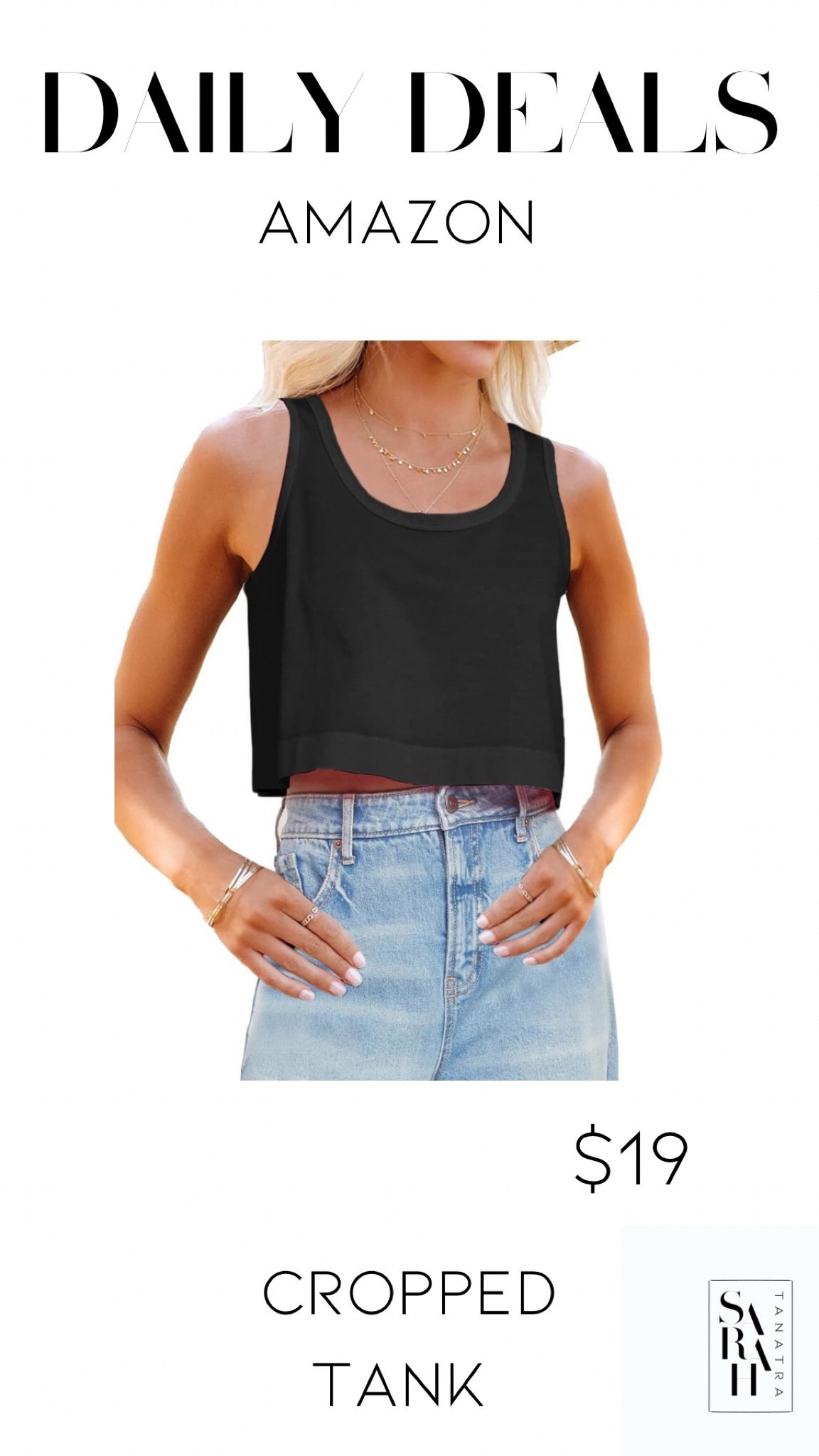 Cropped tank top 
Spring style
Amazon finds 
Vacation essentials 


#LTKstyletip #LTKfindsunder50