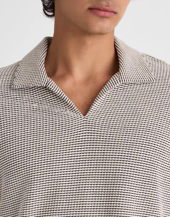Skipper Polo in Jacquard | Madewell