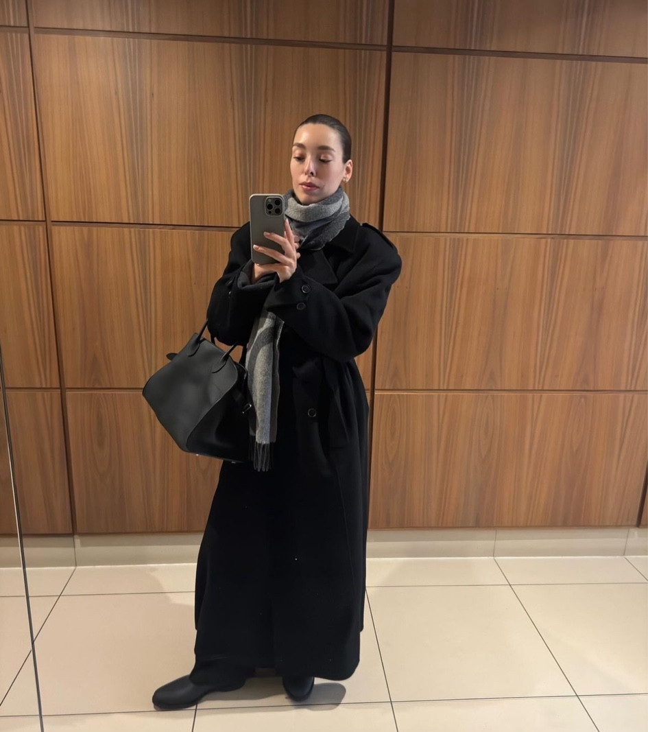 COS Coat & Scarf, Jigsaw Coat, Hunter Boots 

#LTKSeasonal #LTKeurope #LTKstyletip