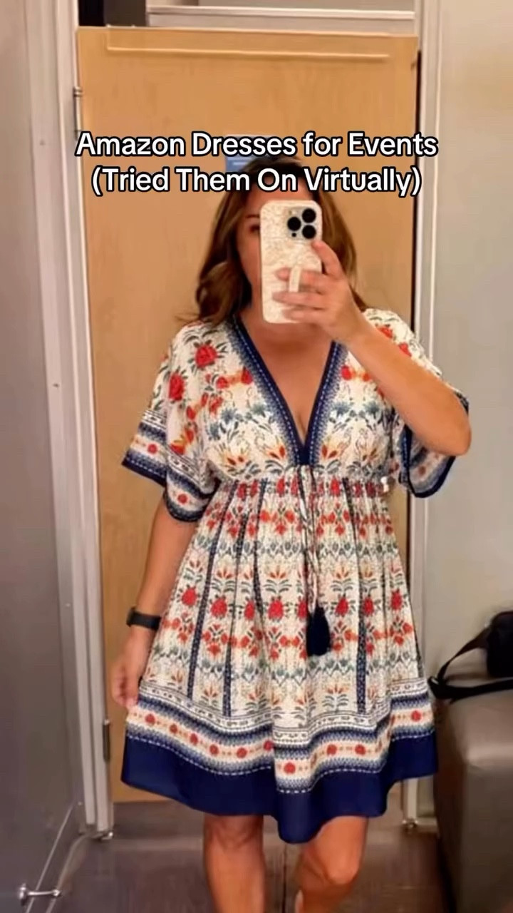 Trying on a few Amazon  for upcoming events using their virtual try-on.
Sharing a mix of cocktail and Derby-style options — linking everything here in case you’re looking for something similar! I’m a size 10 and ordered L in all of them! Linking if you like them! 

#LTKgrwm #LTKOver40 #LTKmomlife
