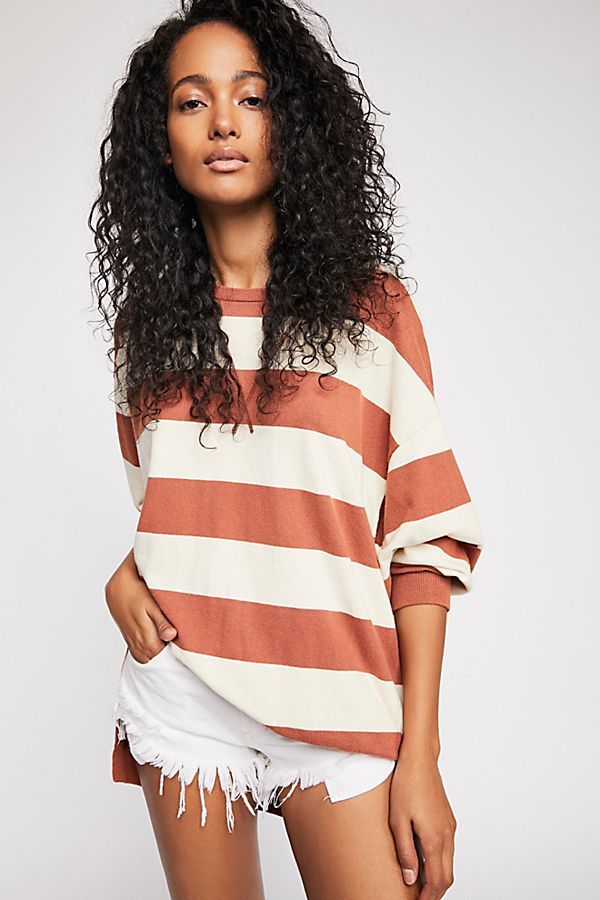 Surfin' On Your Stripes Sweater | Free People (Global - UK&FR Excluded)