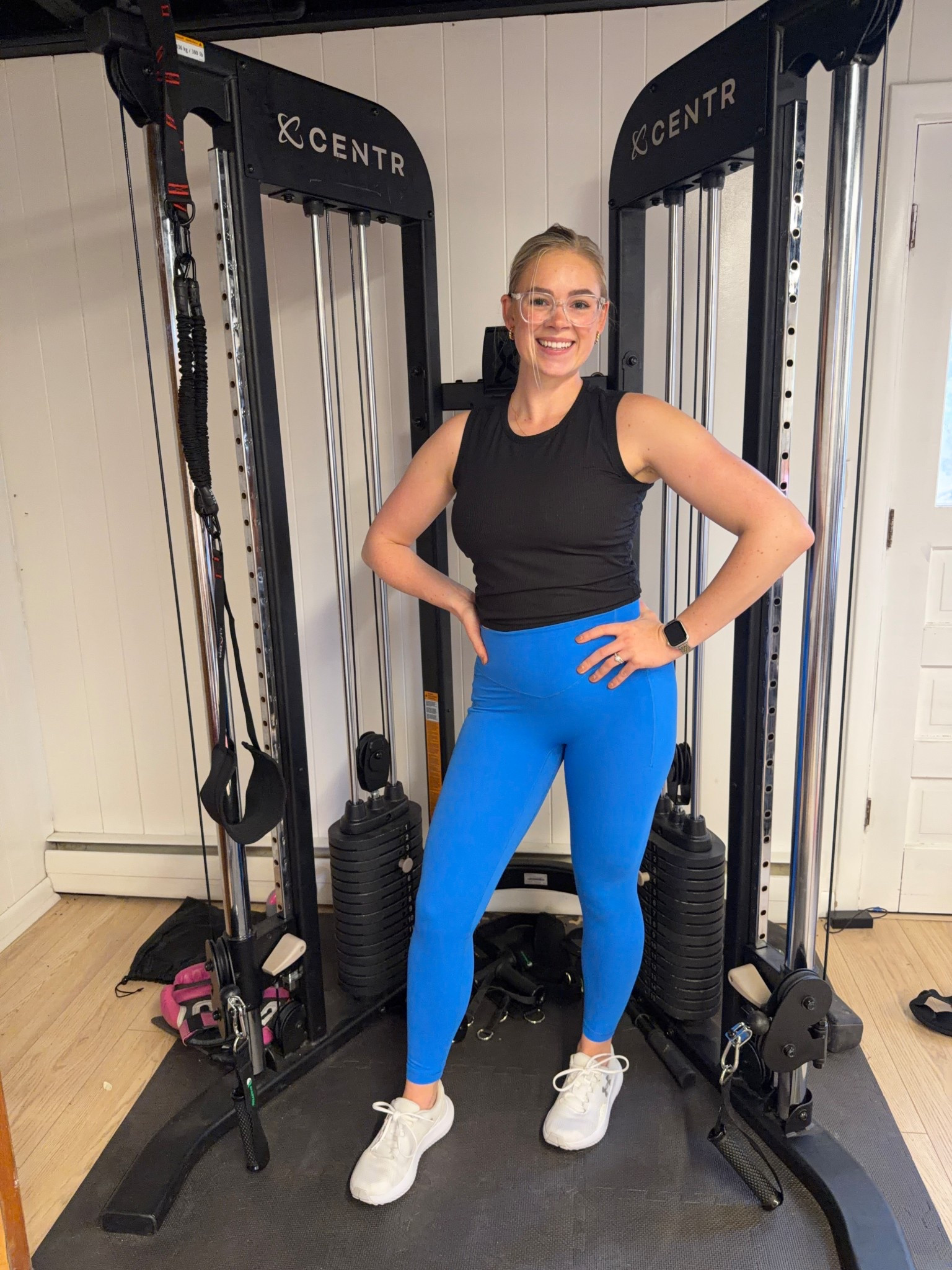 Athletic outfit of the day! Seamless leggings, ribbed workout top. 

#LTKActive #LTKfitnessgoals