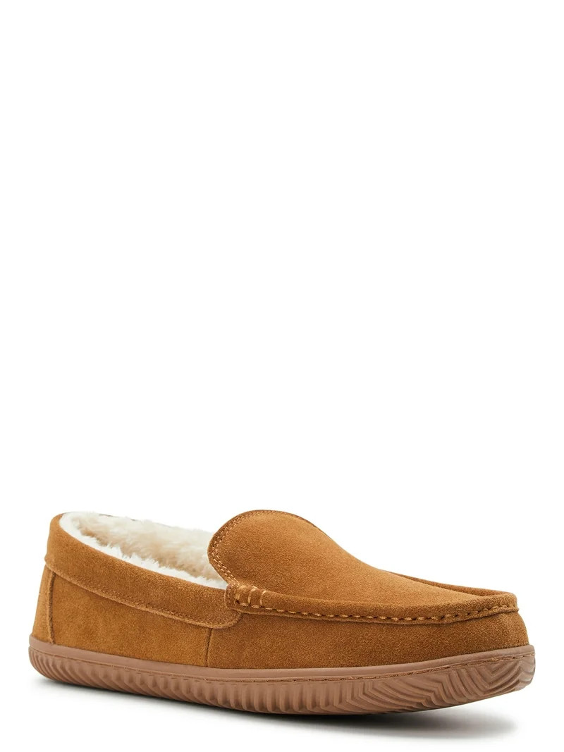 George Men's Hillcrest Suede Moccasin Slippers | Walmart (US)