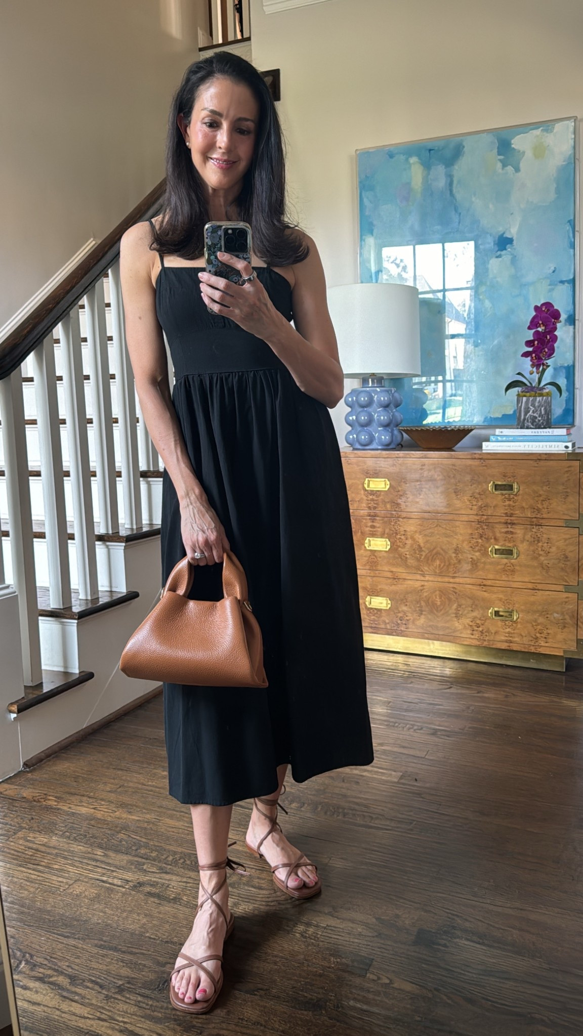 Can’t go wrong with a linen dress and strappy sandals. This one’s on sale for only $24.
 
Wearing an XS


#LTKShoeCrush #LTKSaleAlert #LTKFindsUnder50