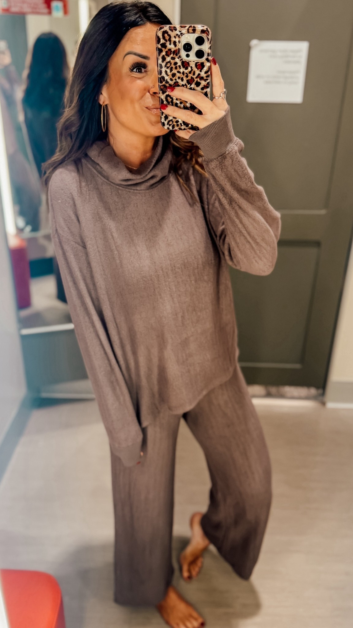 Wearing a small in both! This new target set comes in two colors! ✨

#LTKmomlife #LTKdayinmylife #LTKHoliday