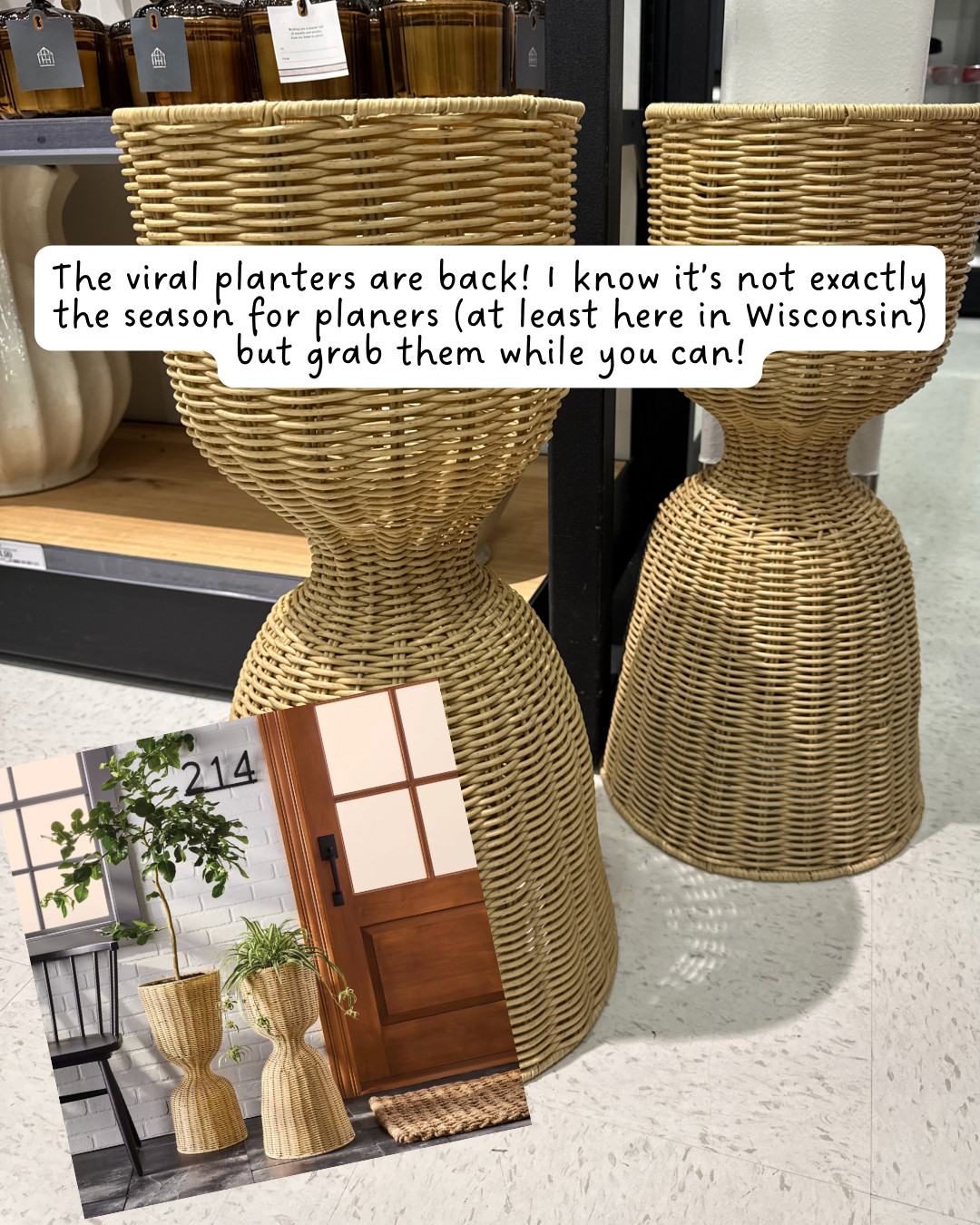 If you've been wanting these popular planters, now is the time!  

 #LTKSeasonal #LTKOver40 #LTKHome