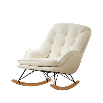 Nordic Rocking Chair Living Room Home Rocking Chair | Wayfair North America
