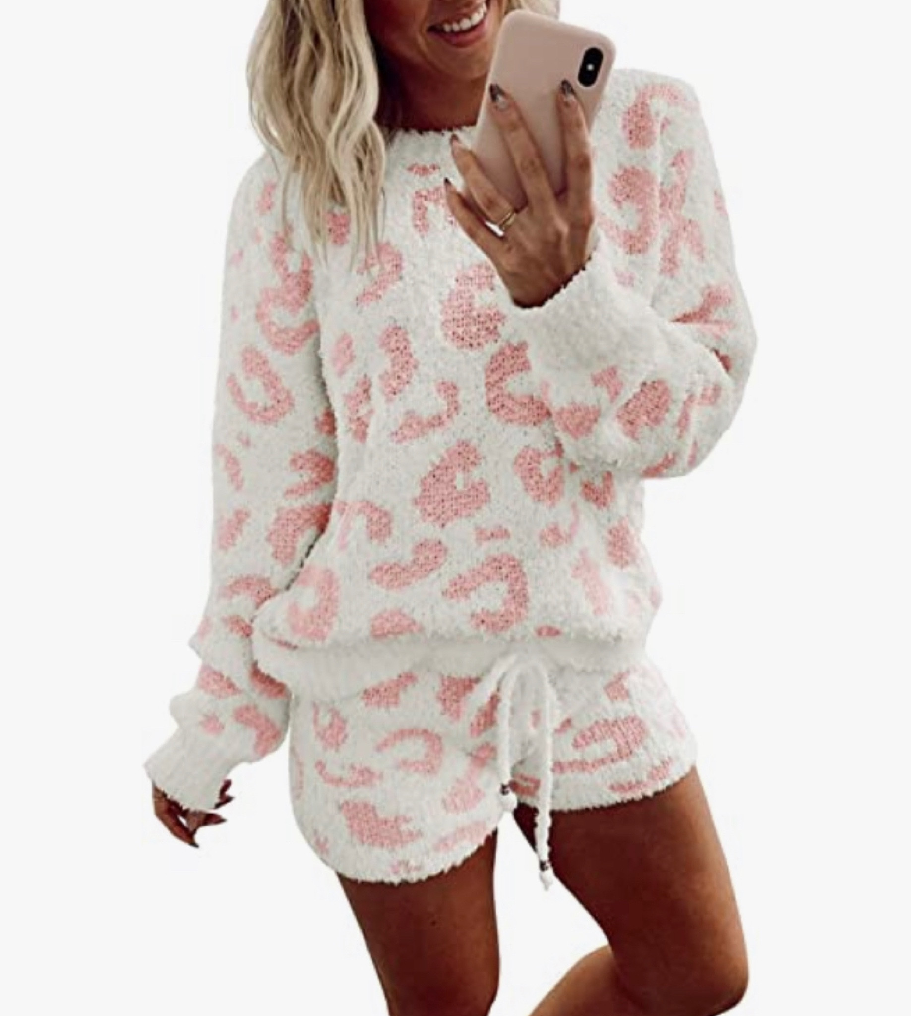 Cozy sweater and short set for her. Perfect gift for her. 

#LTKFind #LTKstyletip #LTKGiftGuide