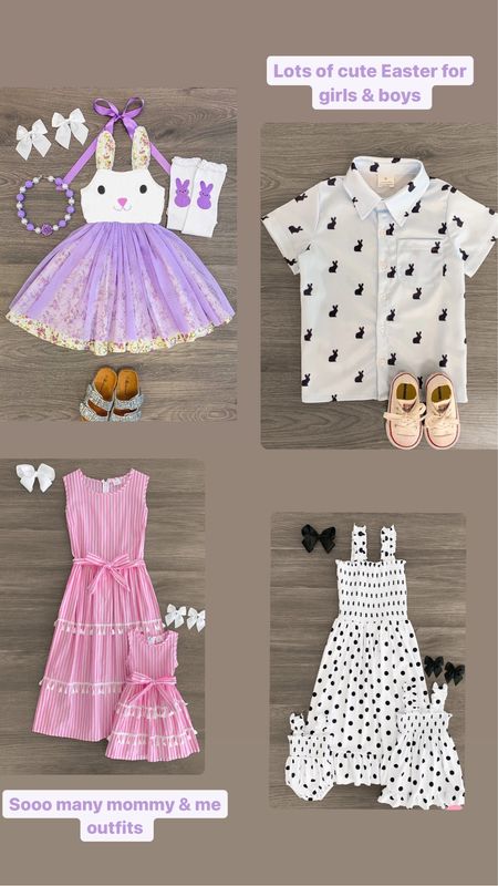 Easter outfits and mommy and me 🩷

#LTKbaby #LTKkids #LTKSeasonal