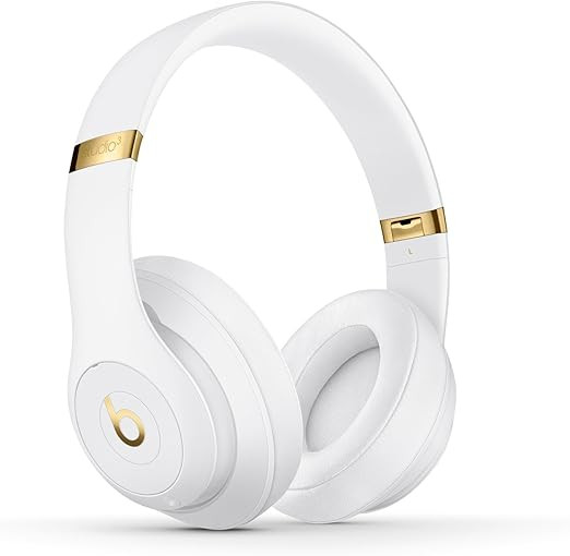 Beats by Dr. Dre Studio 3 Wireless Over-Ear Headphones with Built-in Mic - White (Renewed) | Amazon (US)