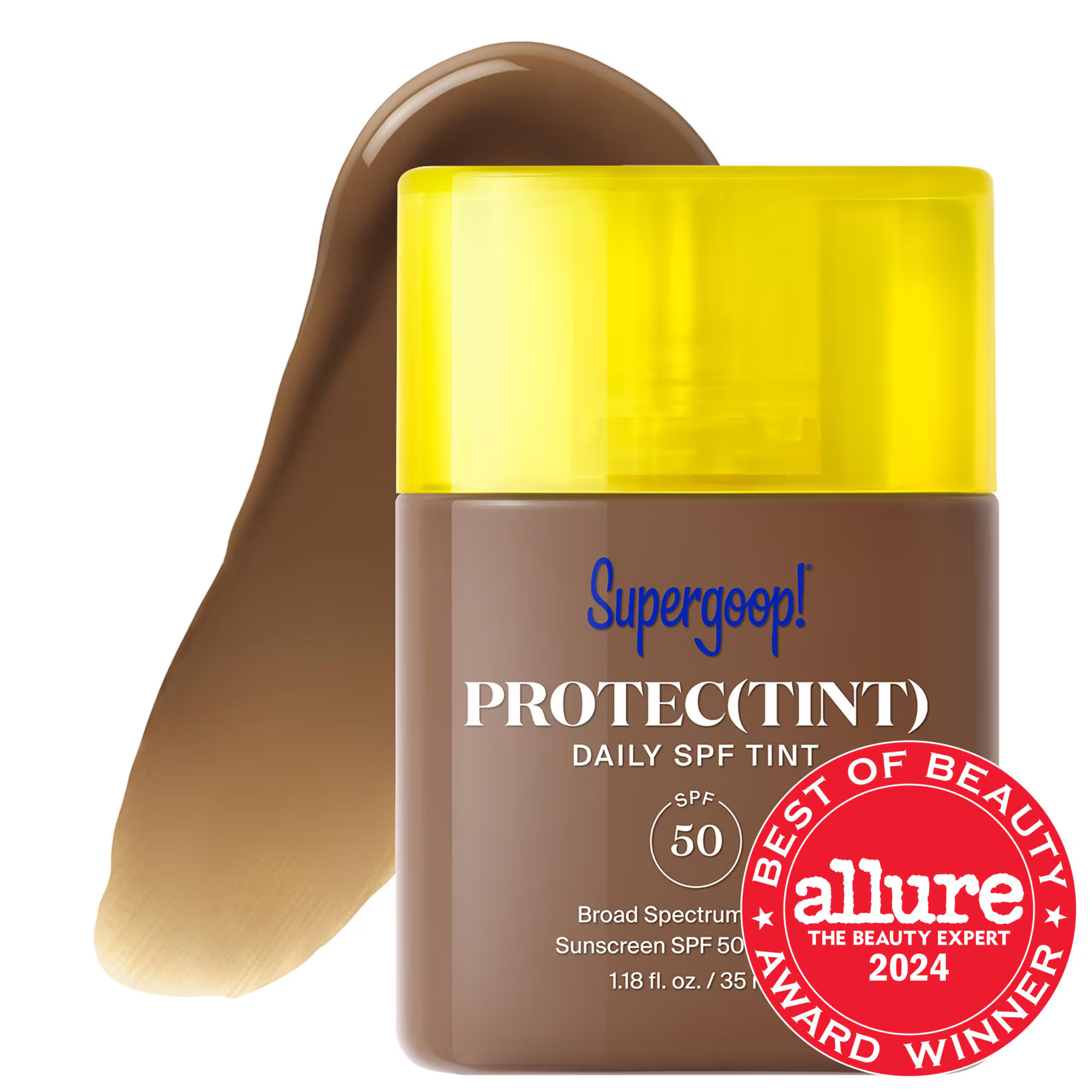Supergoop! Protec(tint) Daily SPF Tint SPF 50 Sunscreen Skin Tint with Ectoin 46N 1.18 oz / 35 mL | Sephora (US)