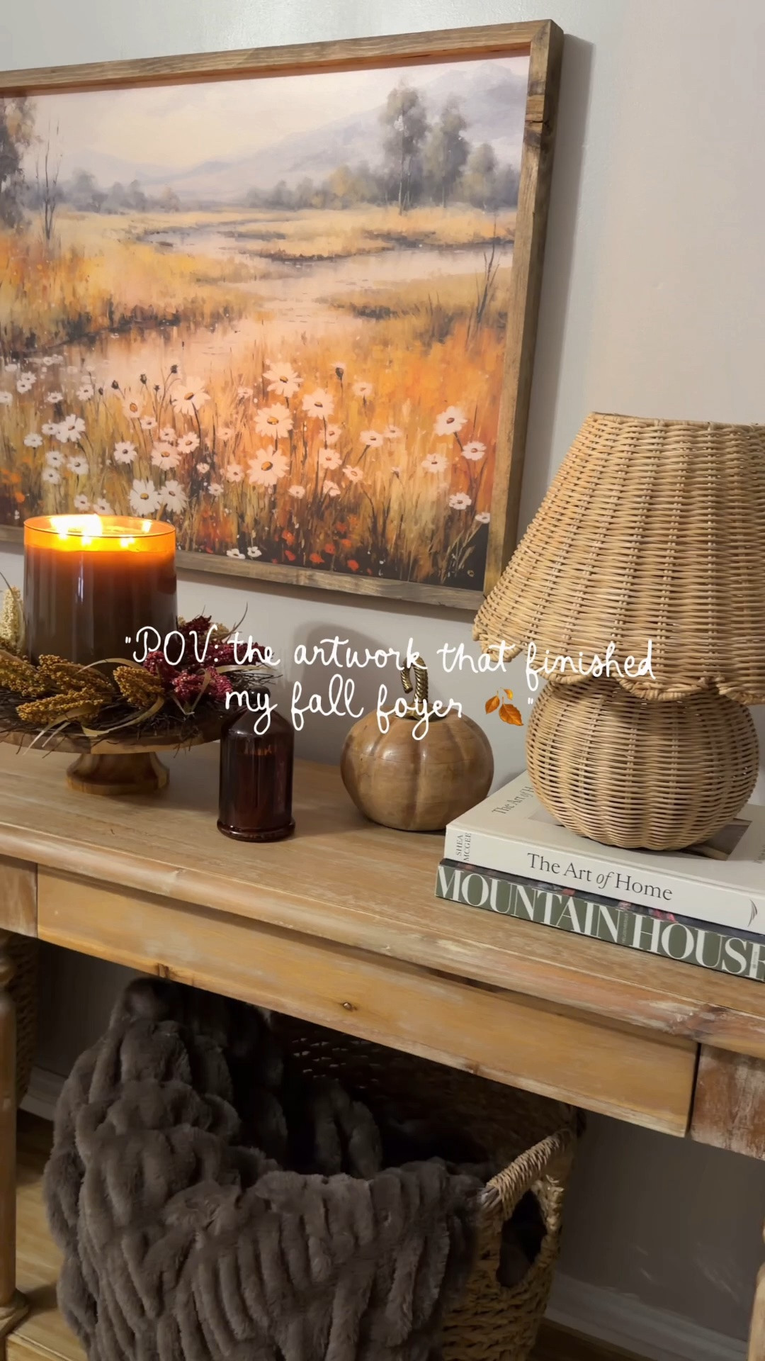 Fall foyer decor

#LTKHome #LTKSeasonal