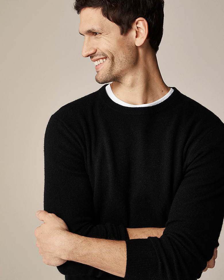 Cashmere crewneck sweater | J. Crew US