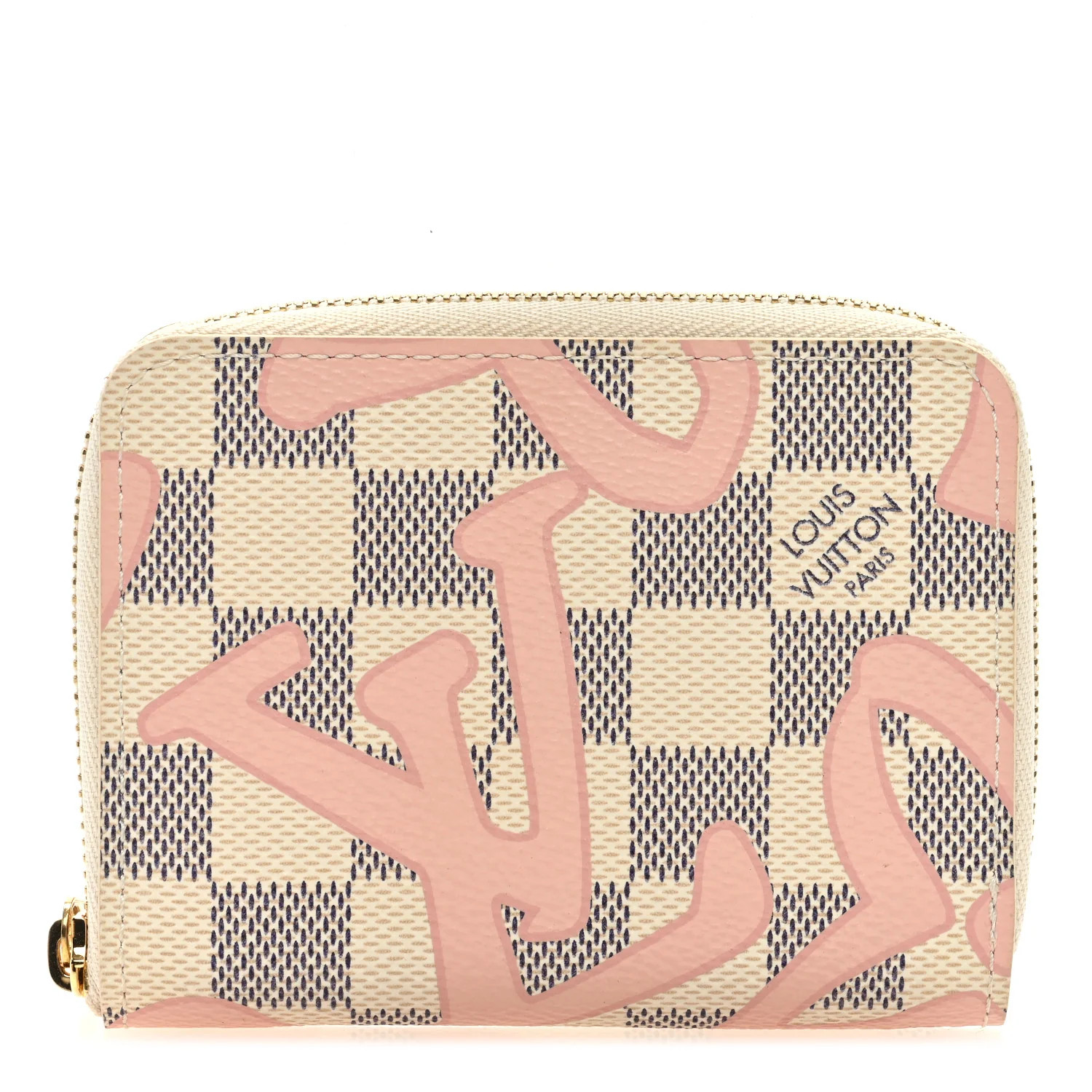 Damier Azur Tahitienne Zippy Coin Purse | FASHIONPHILE (US)