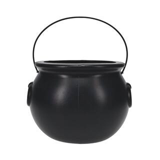 8.6" Black Cauldron by Celebrate It™ | 8.6" x 7.28" x 6.3" | Michaels® | Michaels Stores