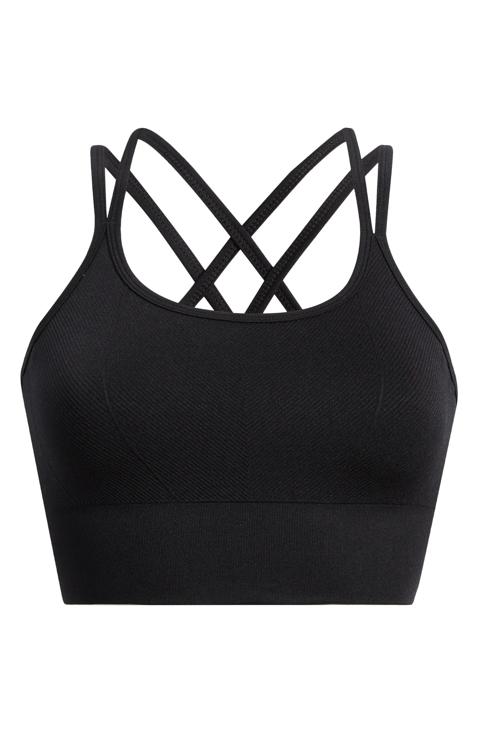 Seamless Strappy Sports Bra | Nordstrom
