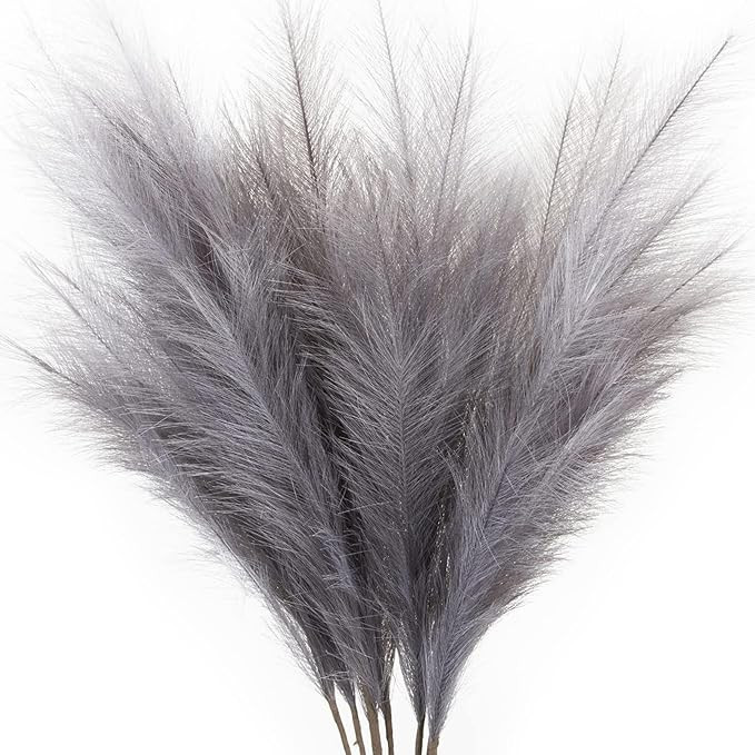 ZIFTY 7-Pcs 38"/3.1FT Faux Pampas Grass Large Tall Fluffy Artificial Fake Flower Boho Decor Bulru... | Amazon (US)