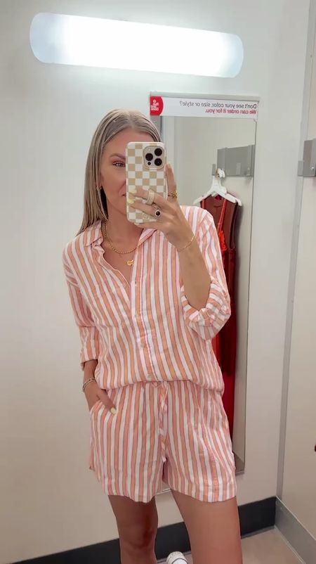 Target linen set for summer! It's breathable and lightweight. This would make a great swinsuit coverup!

Summer outfit
Travel outfit
Swim
Target
Moreewithmo

#LTKFindsUnder50 #LTKFindsUnder100 #LTKSwim