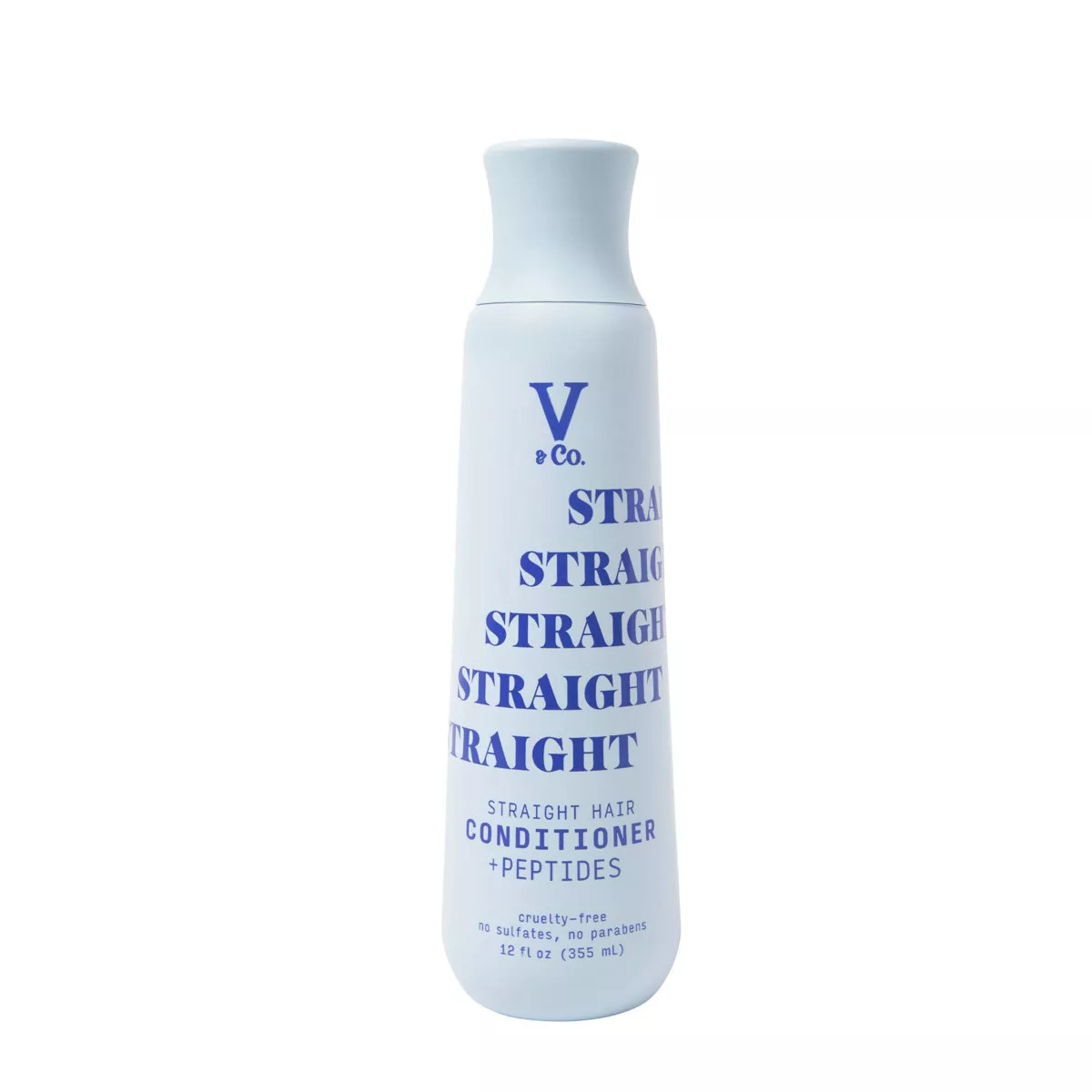 V&Co. Beauty Straight Hair + Peptide Conditioner - 12 oz | Target