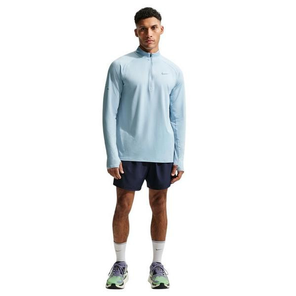 Men's Nike Stride Long Sleeve 1/4 Zip Medium Lt Armory Blue/Reflective Silv | Scheels Sports