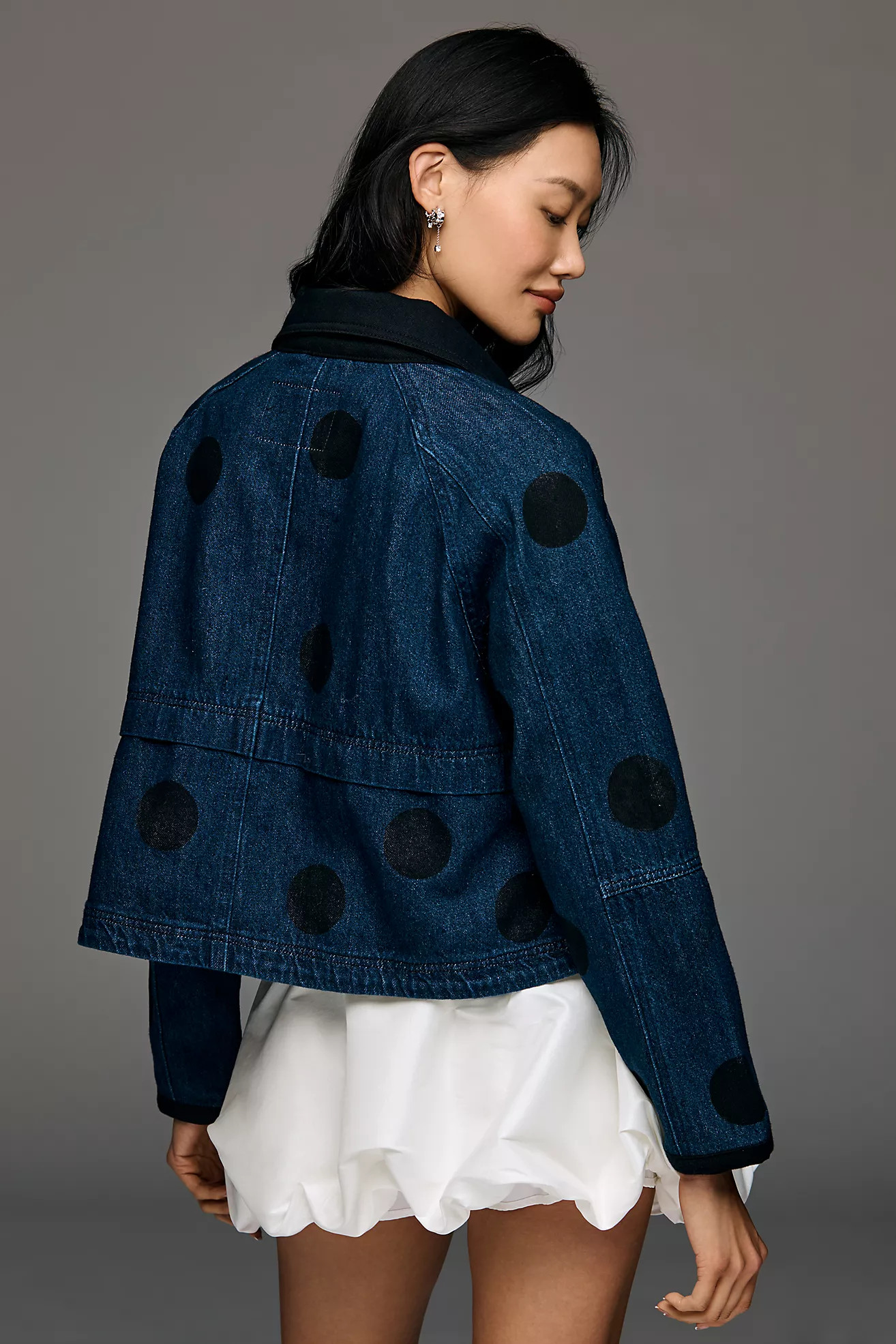 The Lexie Cropped Workwear Jacket by Pilcro | Anthropologie (US)