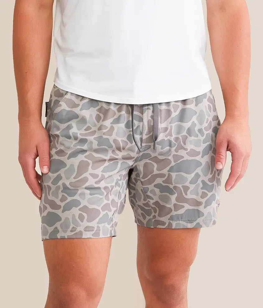 Deer Camo Performance Stretch Short | Buckle