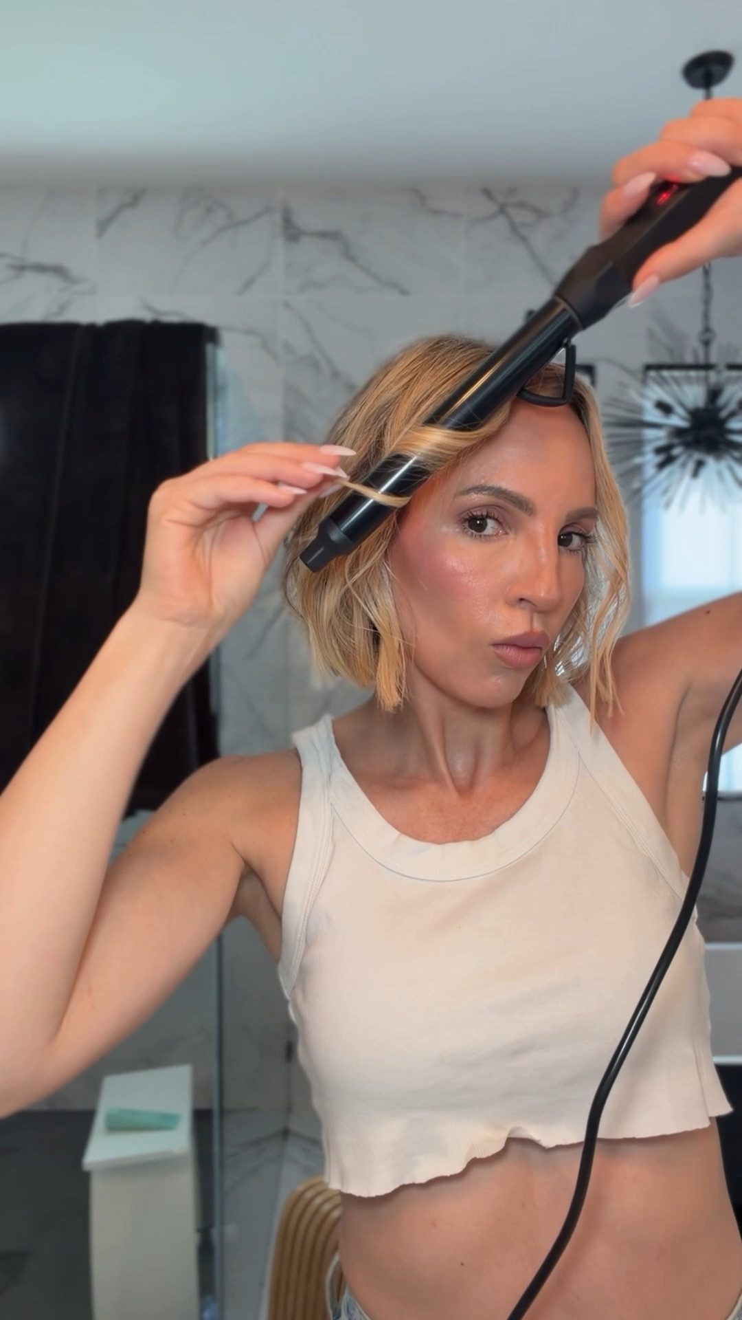 How I curl my hair. I’m using the 1 inch barrel here. ￼

#LTKstorytime #LTKgrwm #LTKBeauty