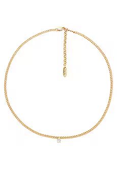 Luv AJ The Bianca Stud Charm Necklace in Gold from Revolve.com | Revolve Clothing (Global)