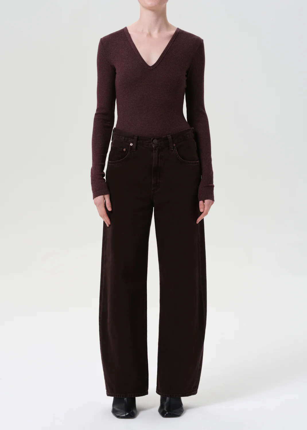 Low Curve Jean in Sloe Berry | AGOLDE