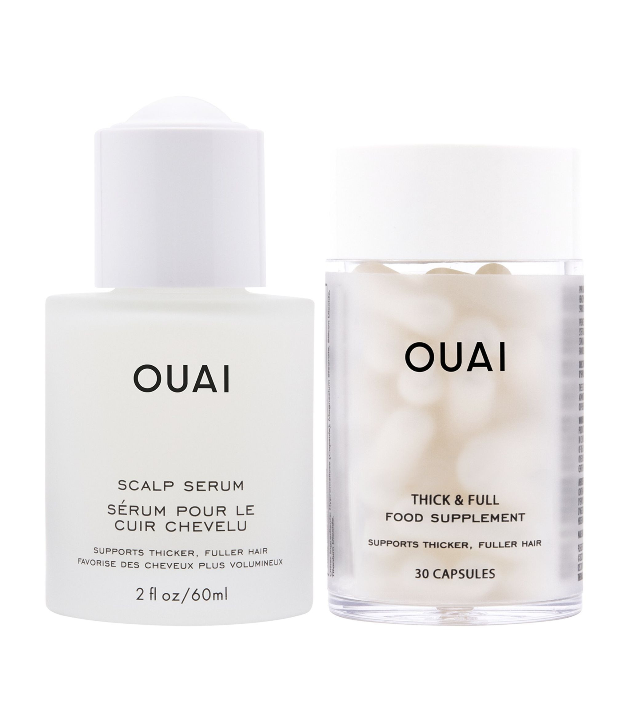 OUAI to Grow Serum and Supplement Set | Harrods