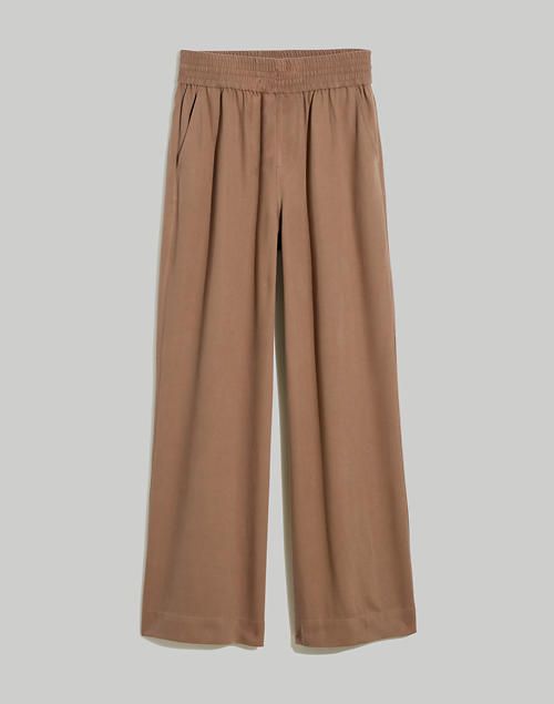 Drapeweave Carley Wide-Leg Pants | Madewell