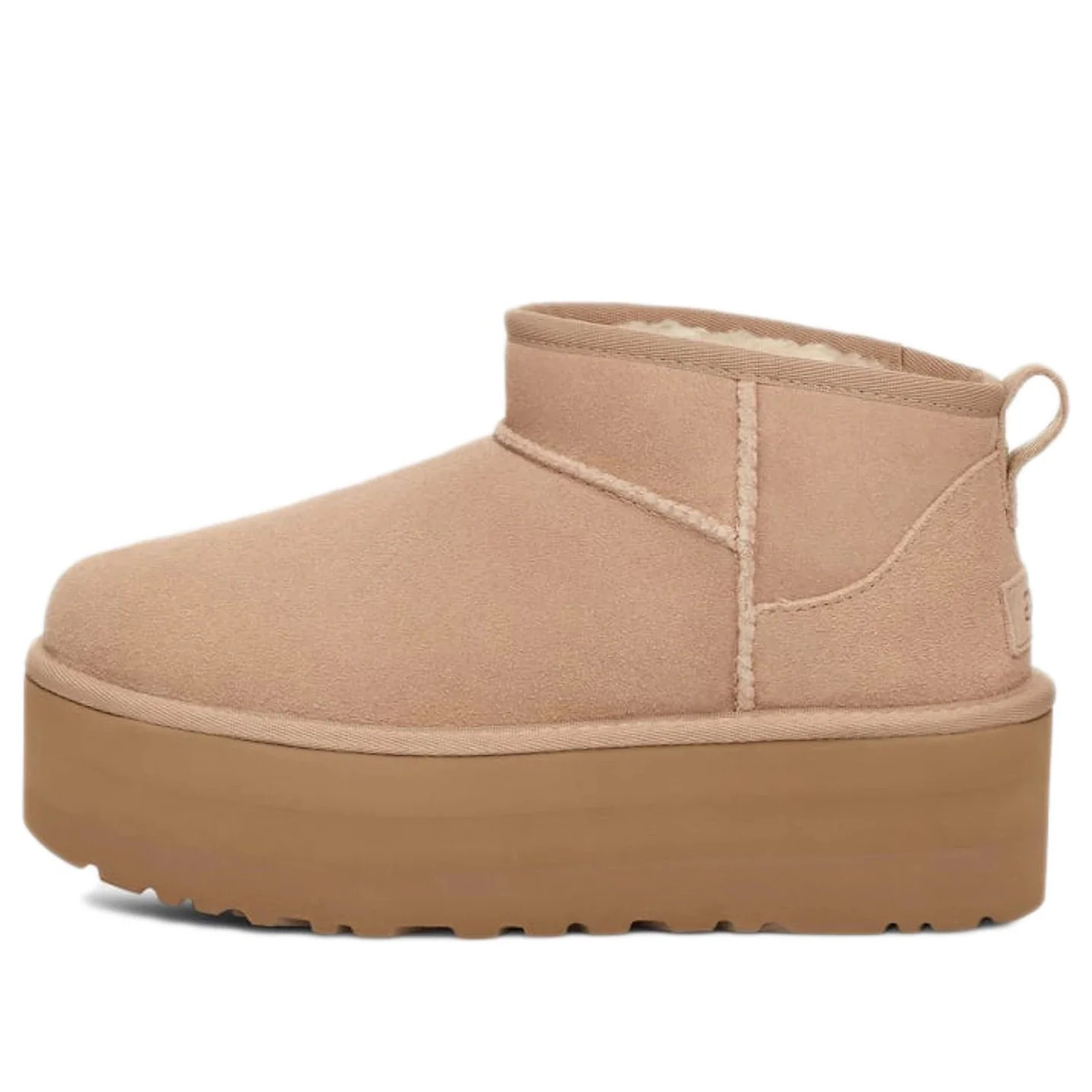 (WMNS) UGG Classic Ultra Mini Platform Boot 'Sand' 1135092-SAN | KICKS CREW