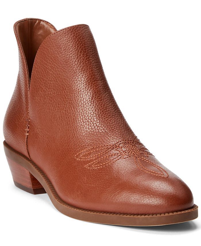 Lauren Ralph Lauren Lauren by Ralph Lauren Women's Prestyn Booties & Reviews - Boots - Shoes - Ma... | Macys (US)