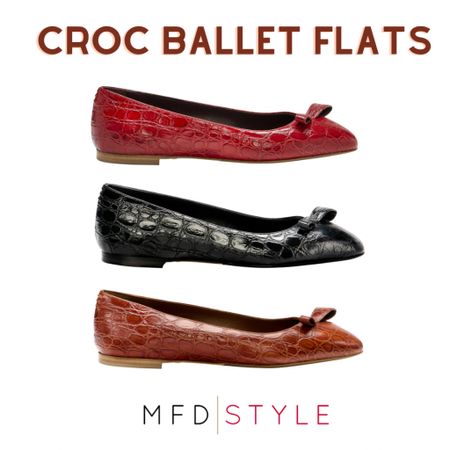 The Natalie Flat (on sale!) in 3 perfect fall staple colors. Grab them now!