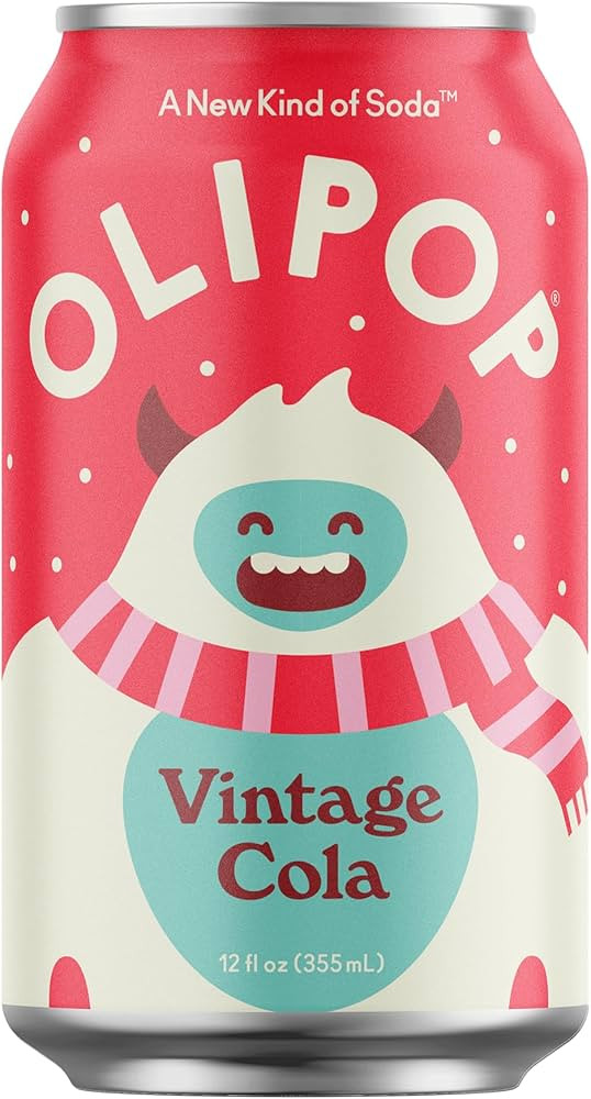 Olipop Vintage Cola, Soda, 12 Fl Oz Can | Amazon (US)