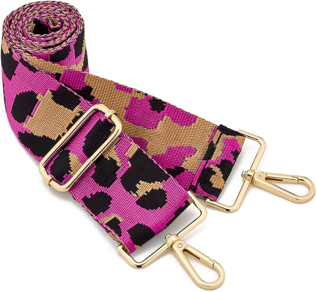 Wide Shoulder Strap Adjustable Replacement Belt Crossbody Canvas Bag Handbag | Amazon (US)