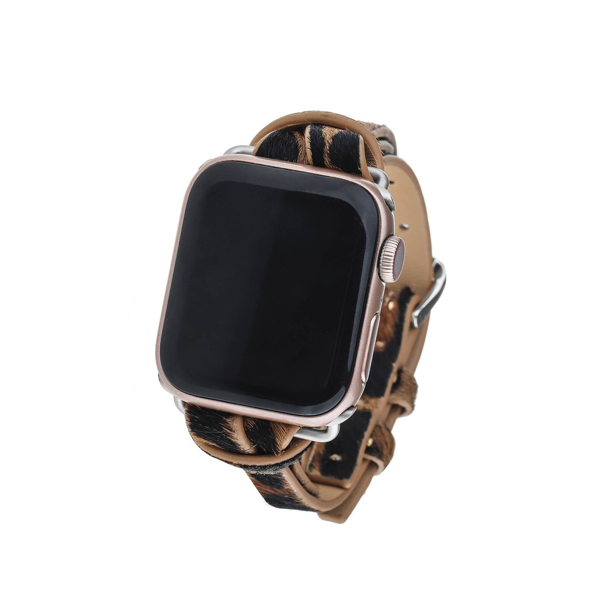 Safari Apple Watch Strap on Silver | Victoria Emerson