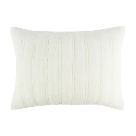 Levtex Home - Faux Fur King Sham - Ivory - 20 x 36 in. - Polyester Faux Fur | Walmart (US)